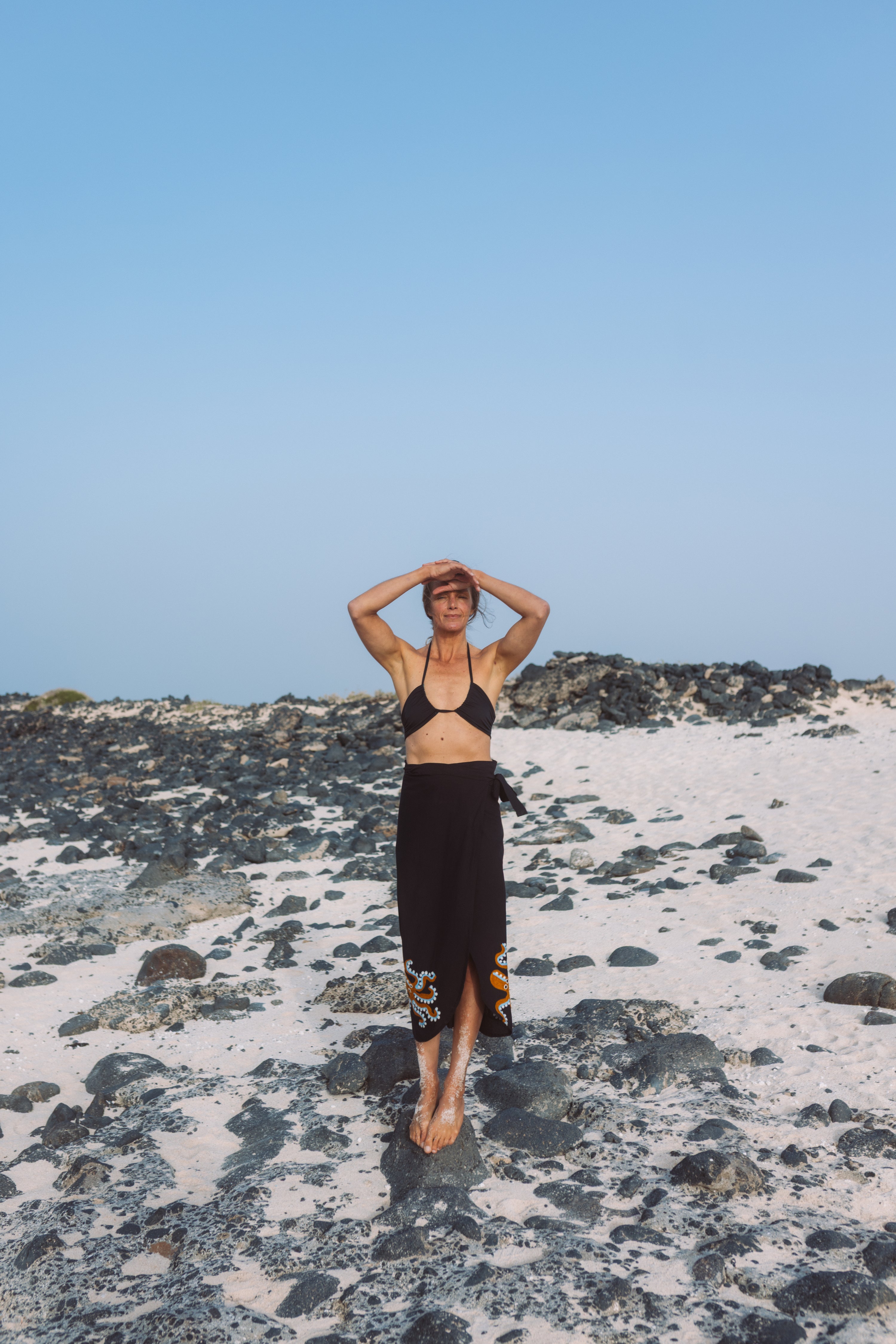 GONNA PAREO POLPO NERO