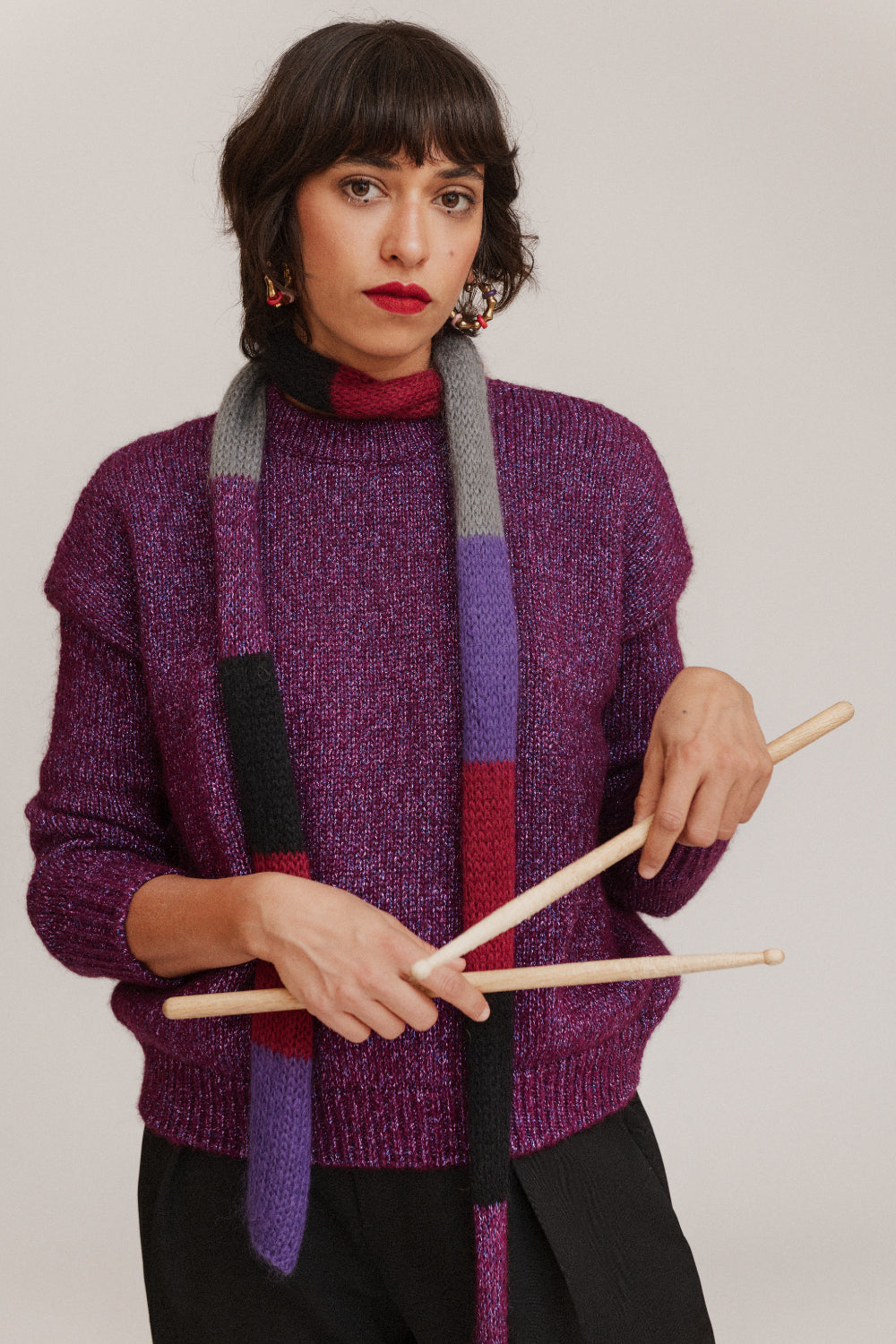 GILDA LUREX PURPLE