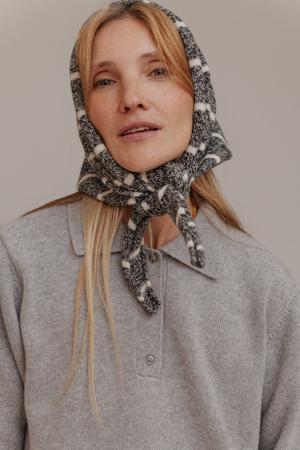 BANDANA SALE E PEPE/BIANCO