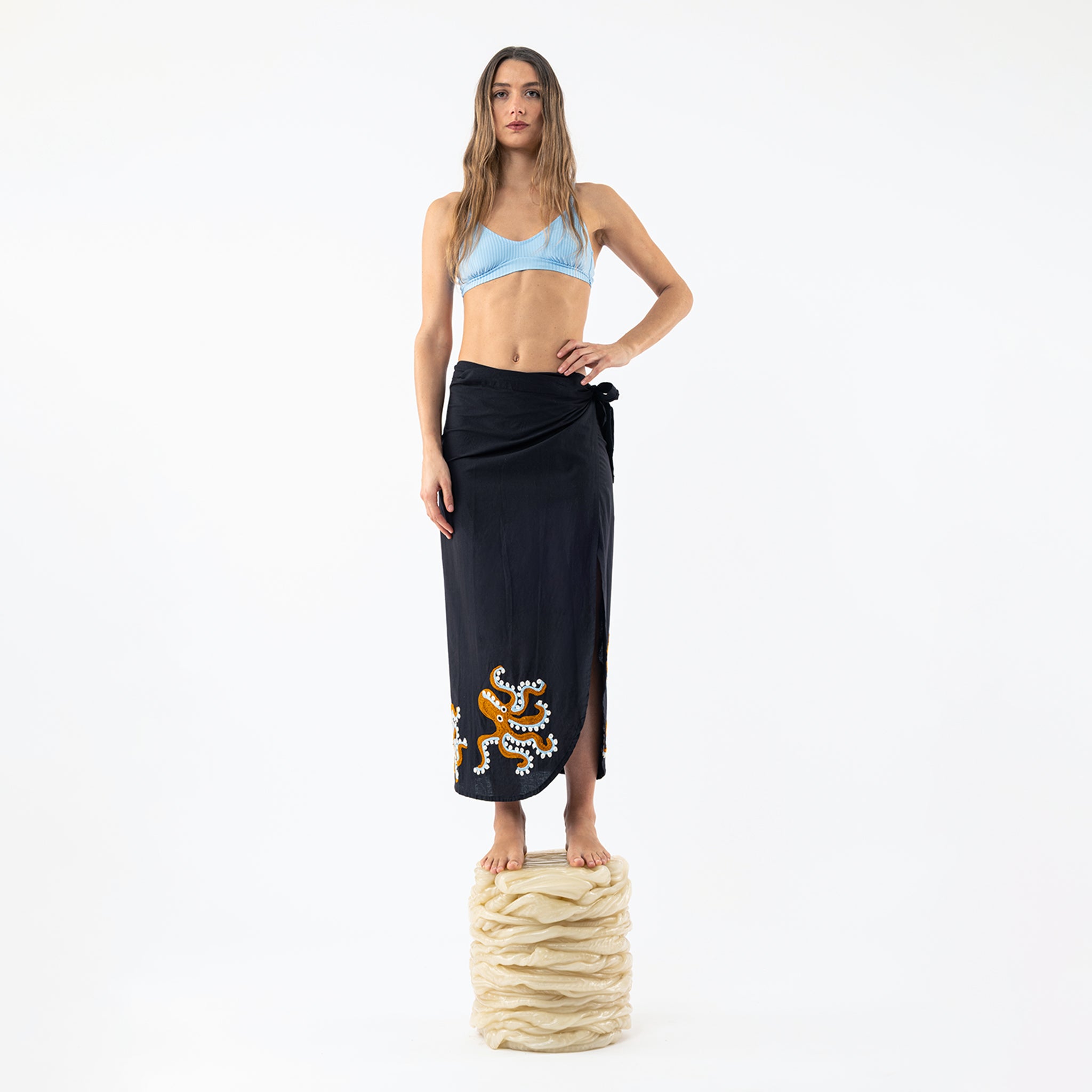 GONNA PAREO POLPO NERO