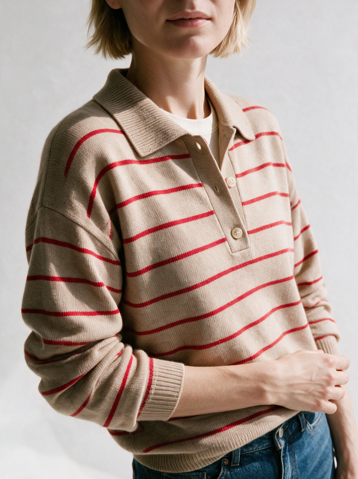 GINA RIGHE CAMMELLO ROSSO